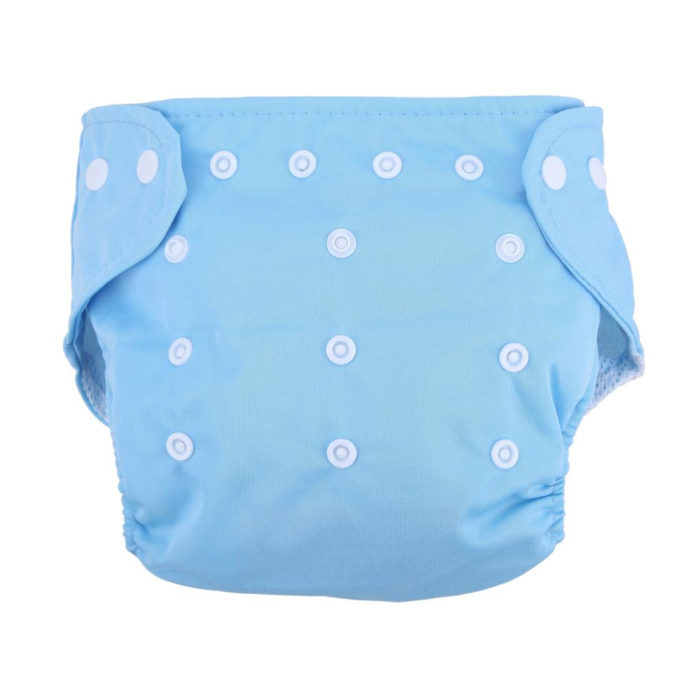 1PC Adjustable Reusable Lot Baby Kids Boys Girls Washable Cloth Diaper Nappies Baby Solid Diaper: F