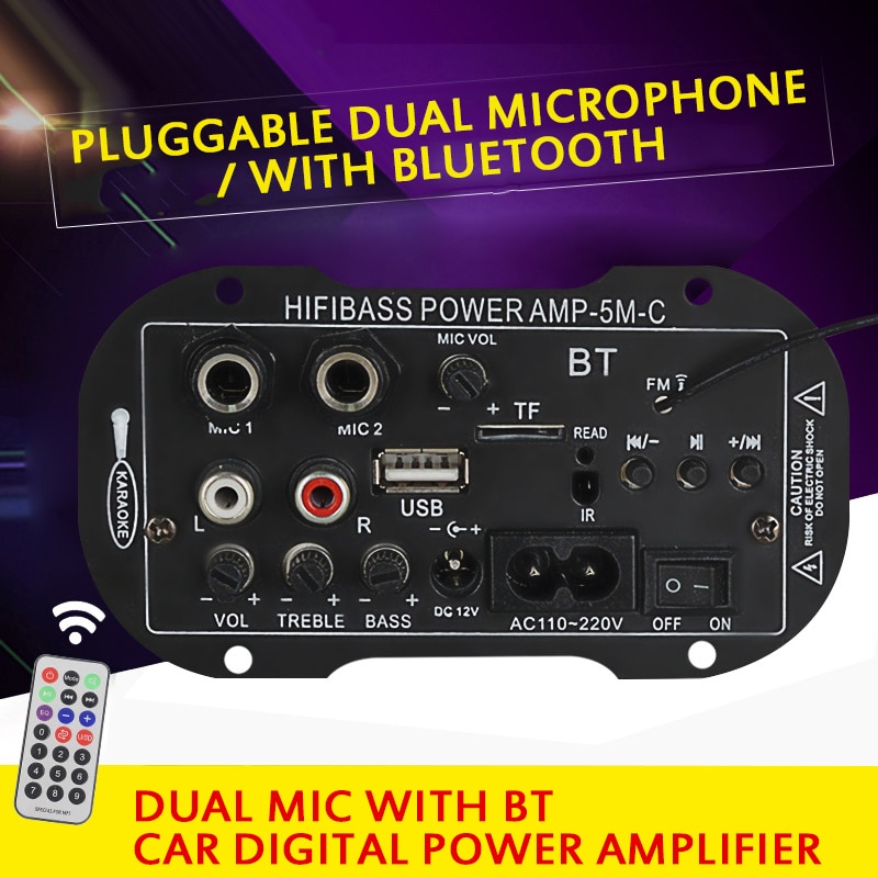 Mini Bluetooth Digitale Stereo Audio Versterker Auto Versterker Thuis Hifi Muziek Auto Elektronica