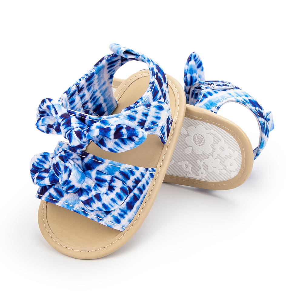 Baby Meisje Sandalen Baby Schoenen Flats Pu Doek Onderkant Zool Antislip Crib Pasgeboren Eerste Wandelaar Peuter Meisje schoenen Zomer