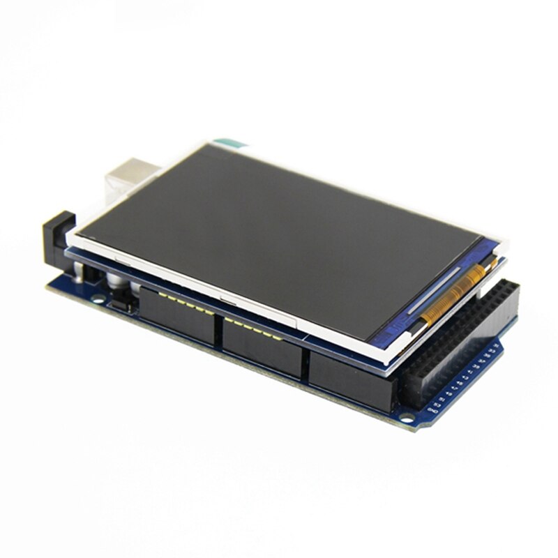 3.5 inç TFT LCD renkli ekran modülü 320X480 temassız paneli Arduino için NUO MEGA 2560 kurulu