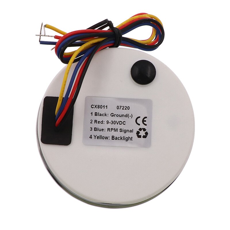 85mm Digital Speedometer Gauge 0-200 KM/H Stainless steel For ATV Motorcycle Marine Boat Odometer