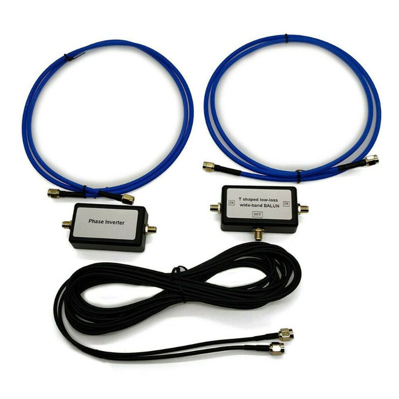 250mW YouLoop Magnetische Antenne Tragbare passiv Magnetische Schleife Antenne mit Niedrigem Verlust Breitband BALUN für HF und VHF