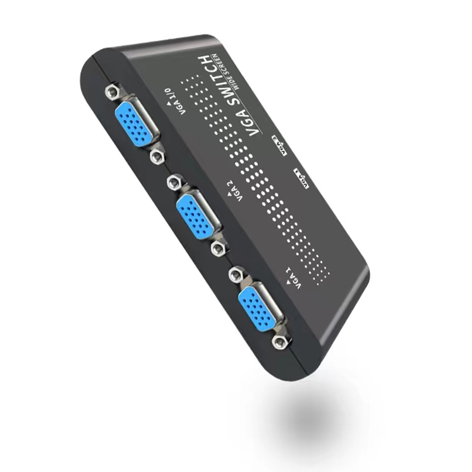 2 Ports VGA Switcher Splitter 2 Wege VGA Video Switch Adapter Konverter Box für PC Monitor Zubehör