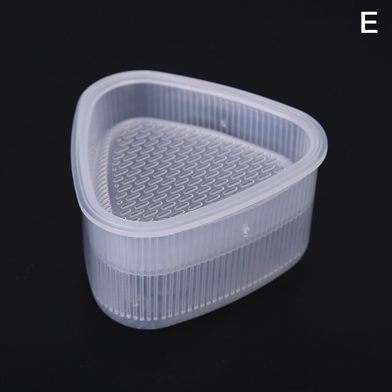 Clear DIY Sushi Mold Practical Kitchen Bento Decorating Sushi Onigiri Mold Food Press Triangular Form Rice Ball Maker Accessorie: E