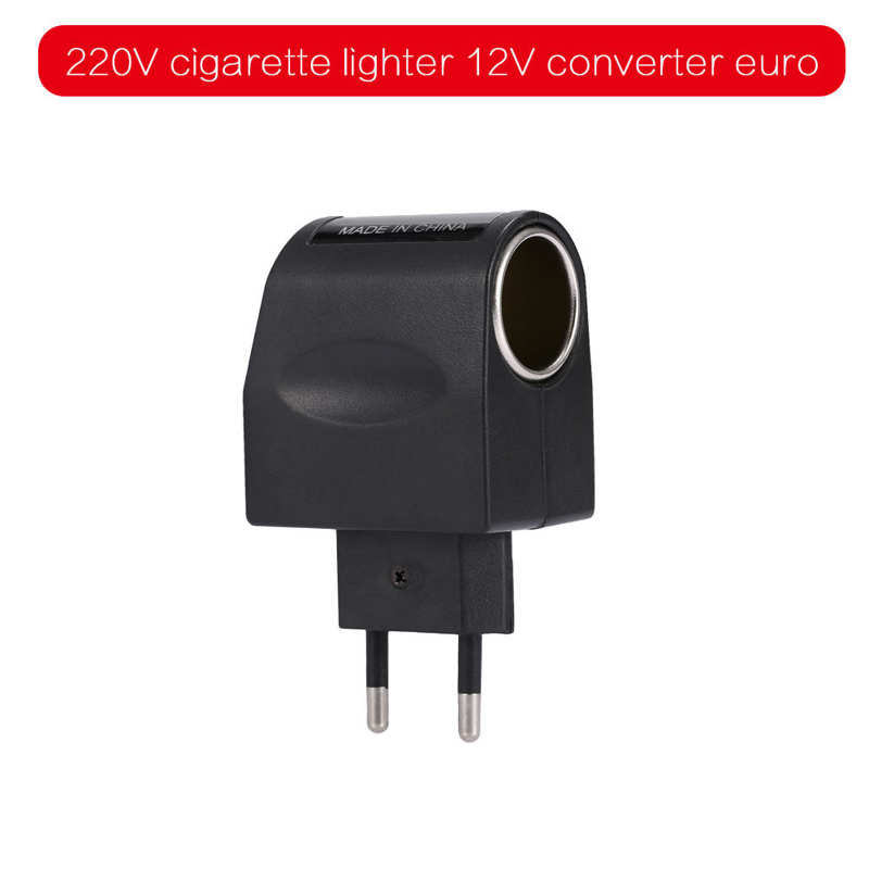 Eu-converter naar ac-lader, stopcontact, dc-sigarettenaansteker, 12v- stekkeradapter voor auto