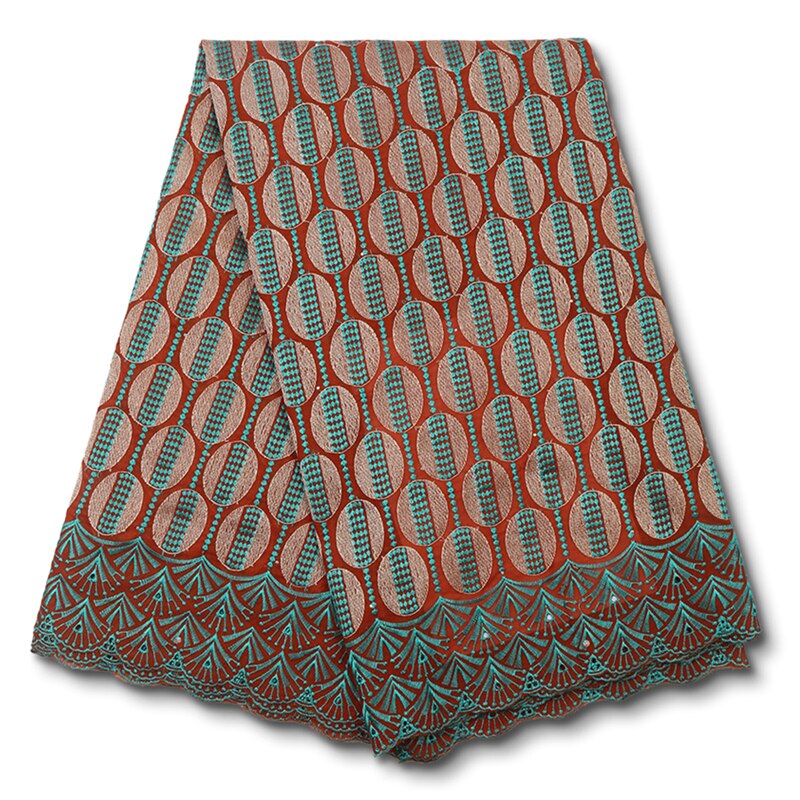 African Dry Cotton Lace Fabric Lace Swiss Voile Laces In Switzerland Nigerian Lace Fabrics Sewing YA3678B-6: Picture 3