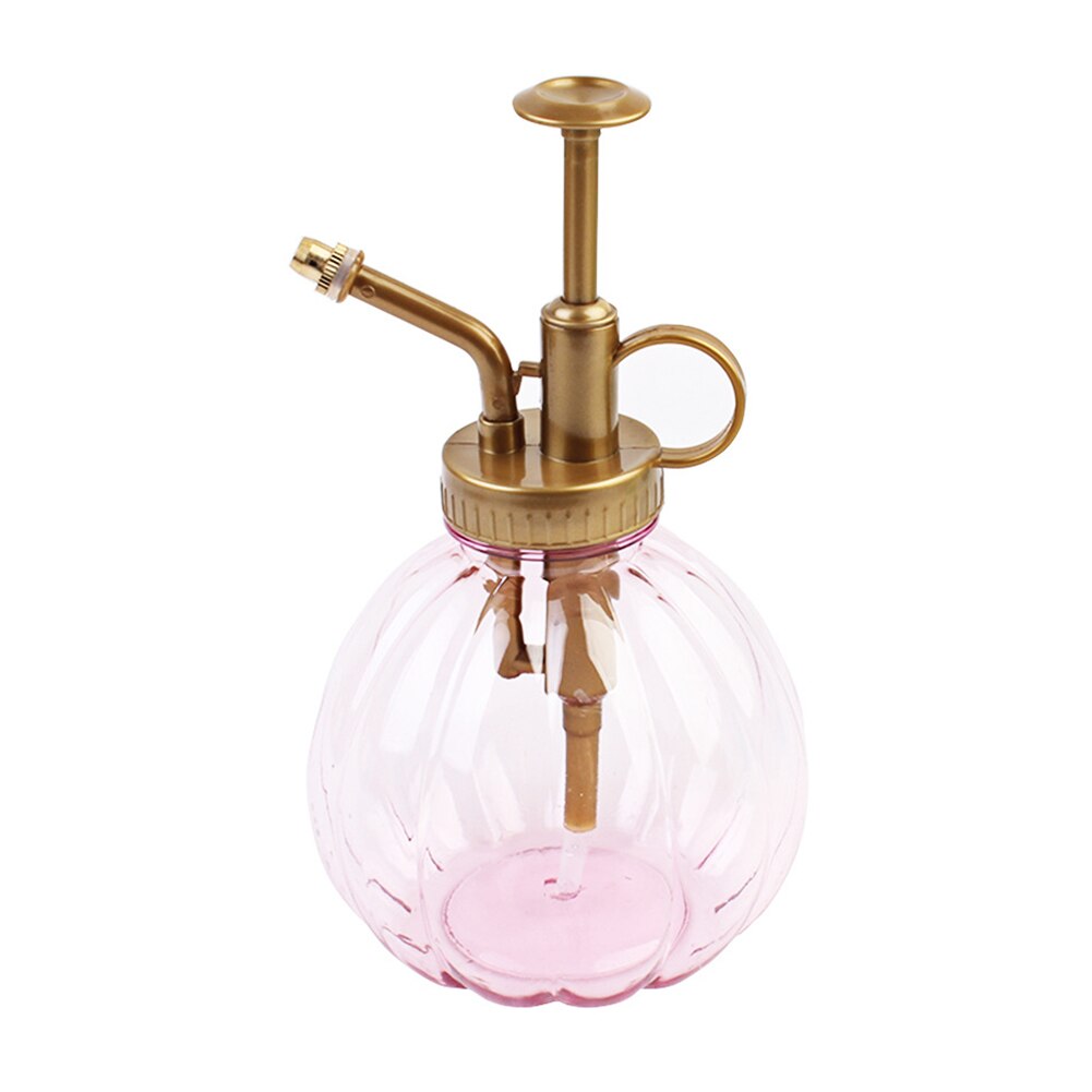 Vintage spuitfles, drukspuitfles, tuinplant, bloem, waternevelfles, glazen gieter, decoratief voor thuis