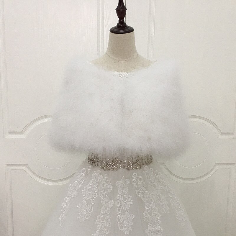 Châle Faux Fourrure Insun - Étole Boléro Femme Pour Mariage Soirée Et Cérémonies