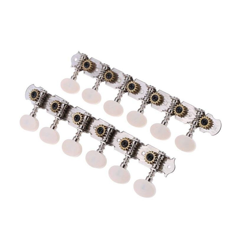 6R6L 12 Snarige Akoestische Gitaar Tuning Key Peg Tuner Machine Head String Tuner Knop: Default Title