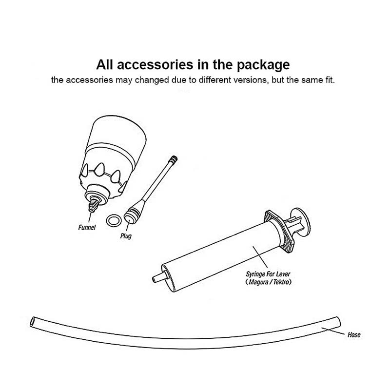 Bicycle Hydraulic Brake Bleed Tool Kit MTB Mountain Bike Oil Change Tools Outdoor Cycling Repair Tool For Shimano