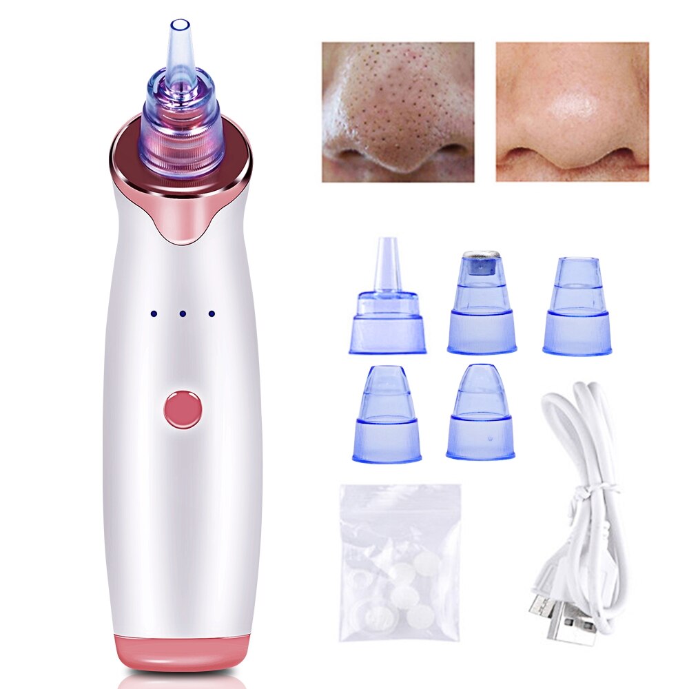 Blackhead Remover Pimple Acne Removal Blackhead Vacuum Tool Skin Care Pore Cleaner Facial Diamond Dermabrasion Machine