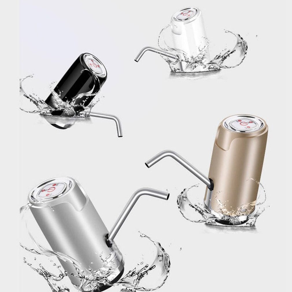 Luft elektrisk vatten dispenser pump automatisk dricksvatten flaska pump smart uppladdningsbart usb laddning vattenpump