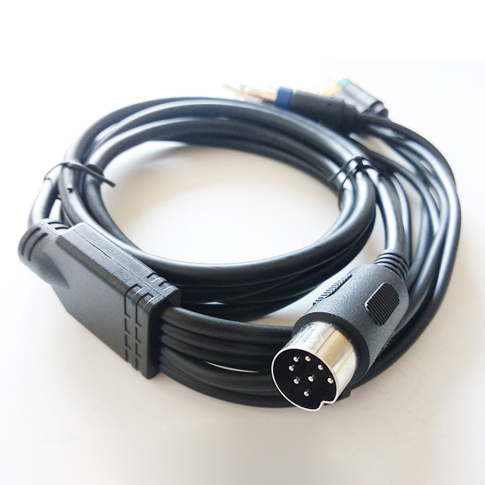 Component Composite RGB/RGBS Cable Cord 16bit For SEGA MD1 Console Accessories: Default Title