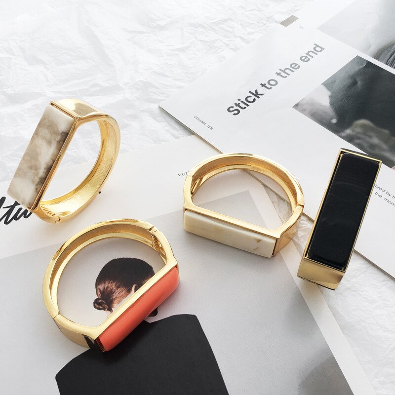 Qualidade superior de luxo ouro personalidade exagerar punk pulseiras pulseiras para mulheres 2022 moda jóias
