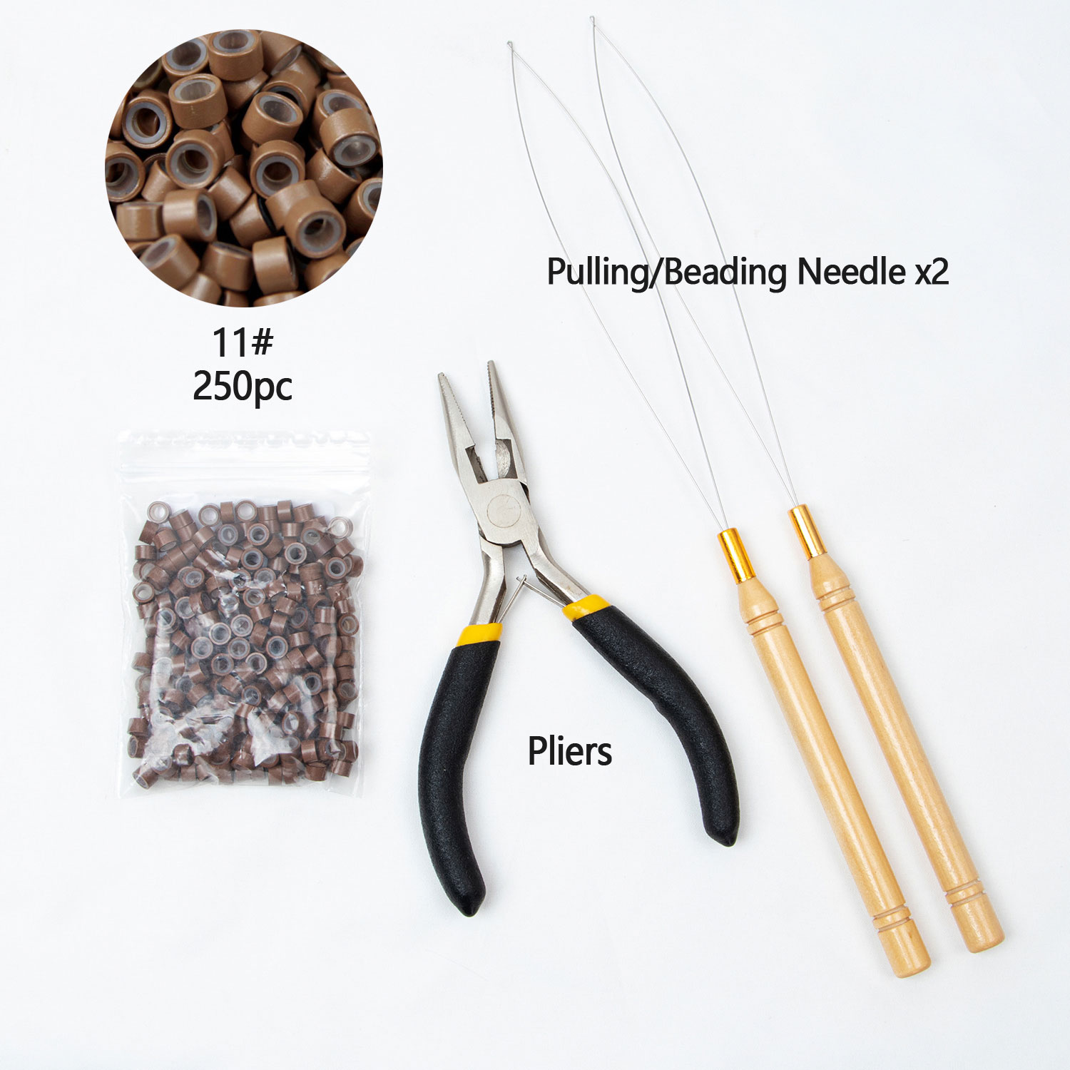 Microlink haarverlenging Metaal Stalen Tang I-tip haarverlenging micro nano ring haarringen Haartang microlink hair extensions