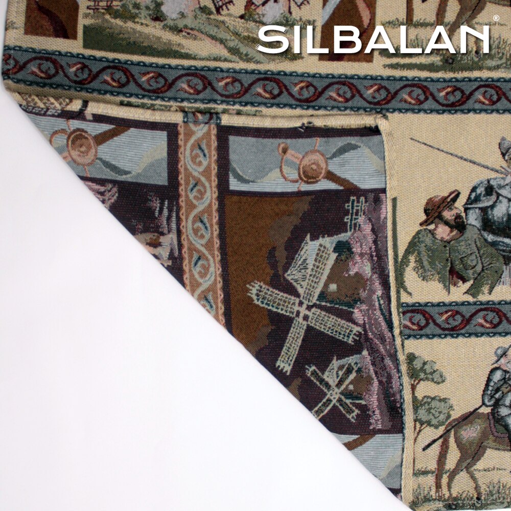 Cortina de trabillas alpujarra QUIJOTE avec cinta termoadhésif de 140x260 cm fabriqué en espagne | Silbalan |