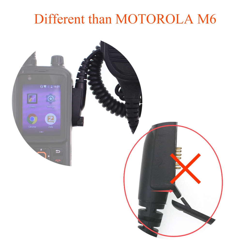 Microfono Anysecu per Radio di rete 4G Inrico T320 A420S telefono cellulare androide POC Walkie talkie