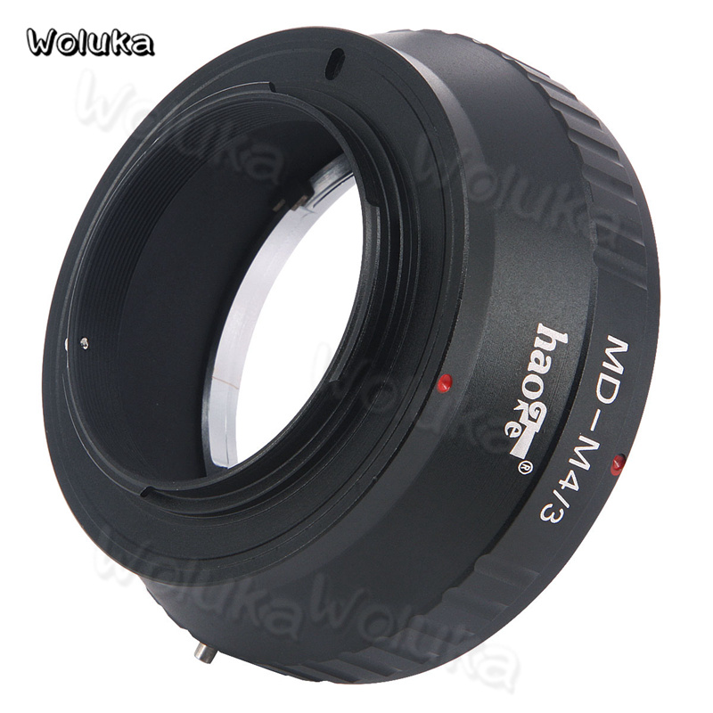 Camera lens adapter MD-M43 adapter ring Minolta MD/MC Haiou lens to O EM1/5II PENF CD50 T06