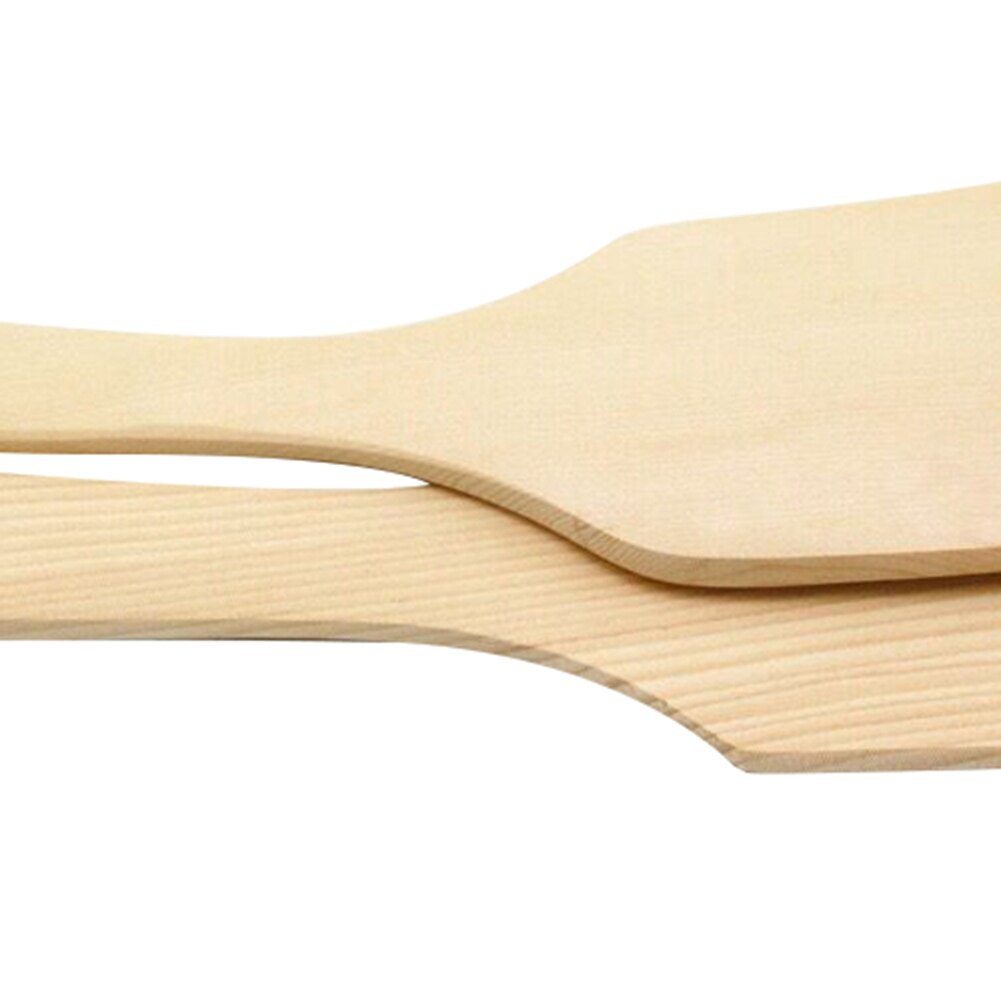 Målfritt trä kök non-stick gryta stekspade matlagning verktyg wok spade trevlig