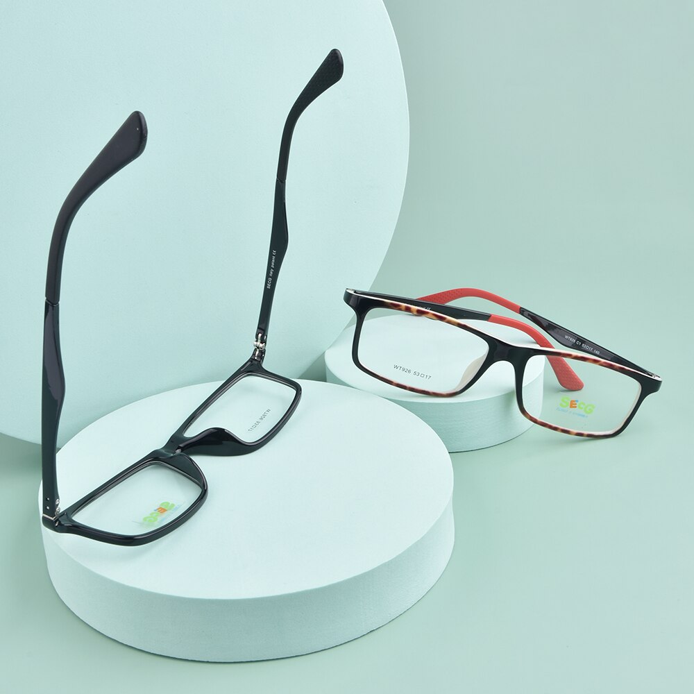 SECG Teenage Eyeglasses Frame PPSU Material Ultra Light Kids Glasses Student Eyewear For Boys And Girls Children&#39;s