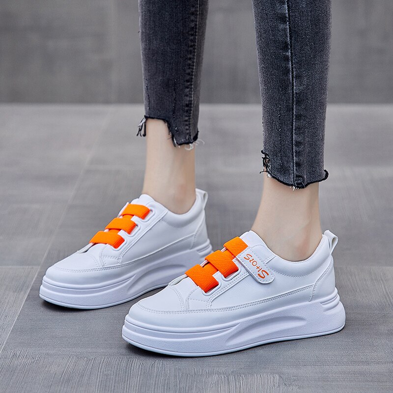 Women's Shoes Velcro Convenient and Comfortable High and Low Sports Shoes Brand Trend Walking Shoes Women