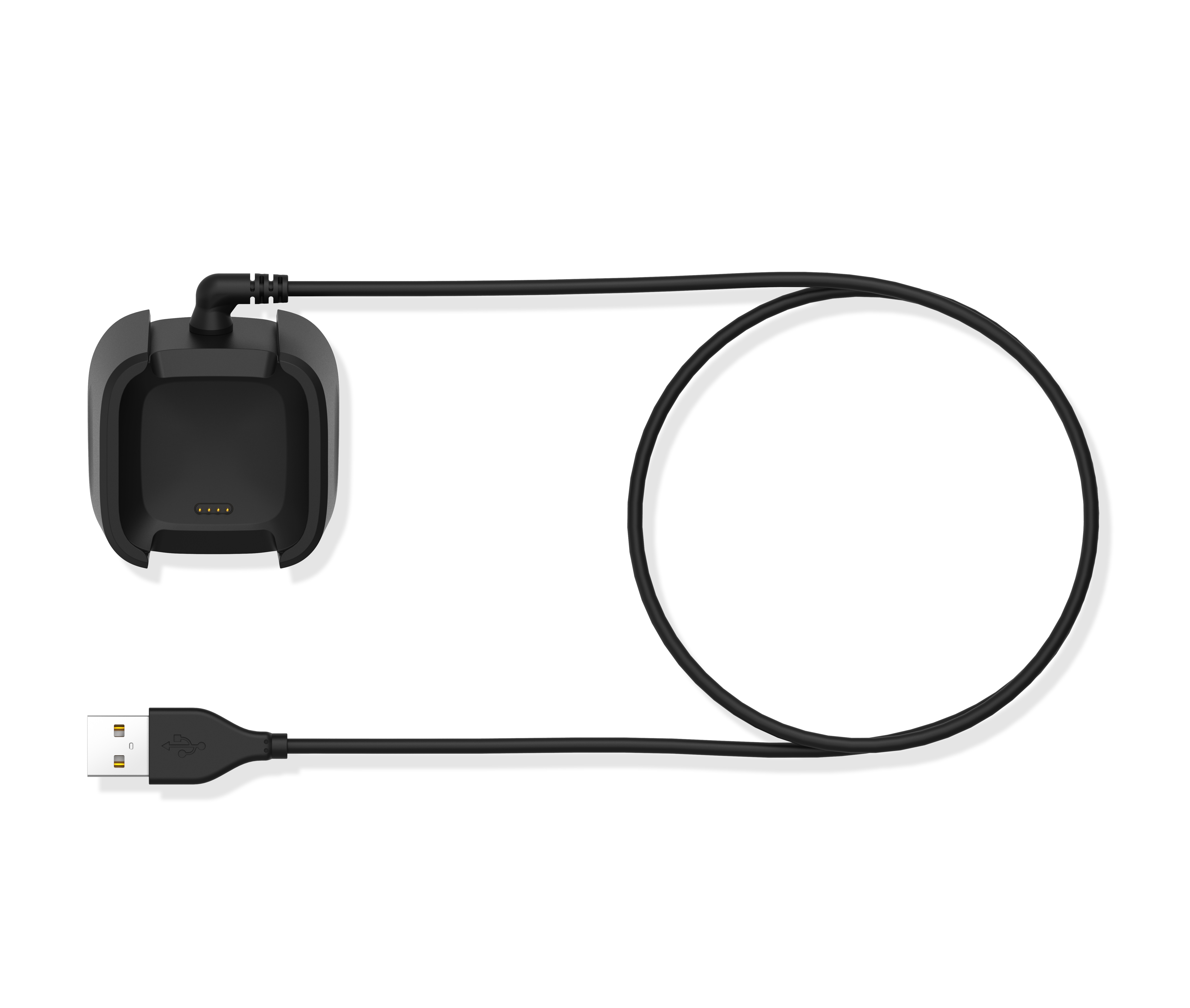 Yayuu 1,2 m Smart Uhr Ersatz Schnelle ladegerät Dock Uhr USB Power Station Halter Ladegerät Kabel Box gelten Versa 1/2: Default Title