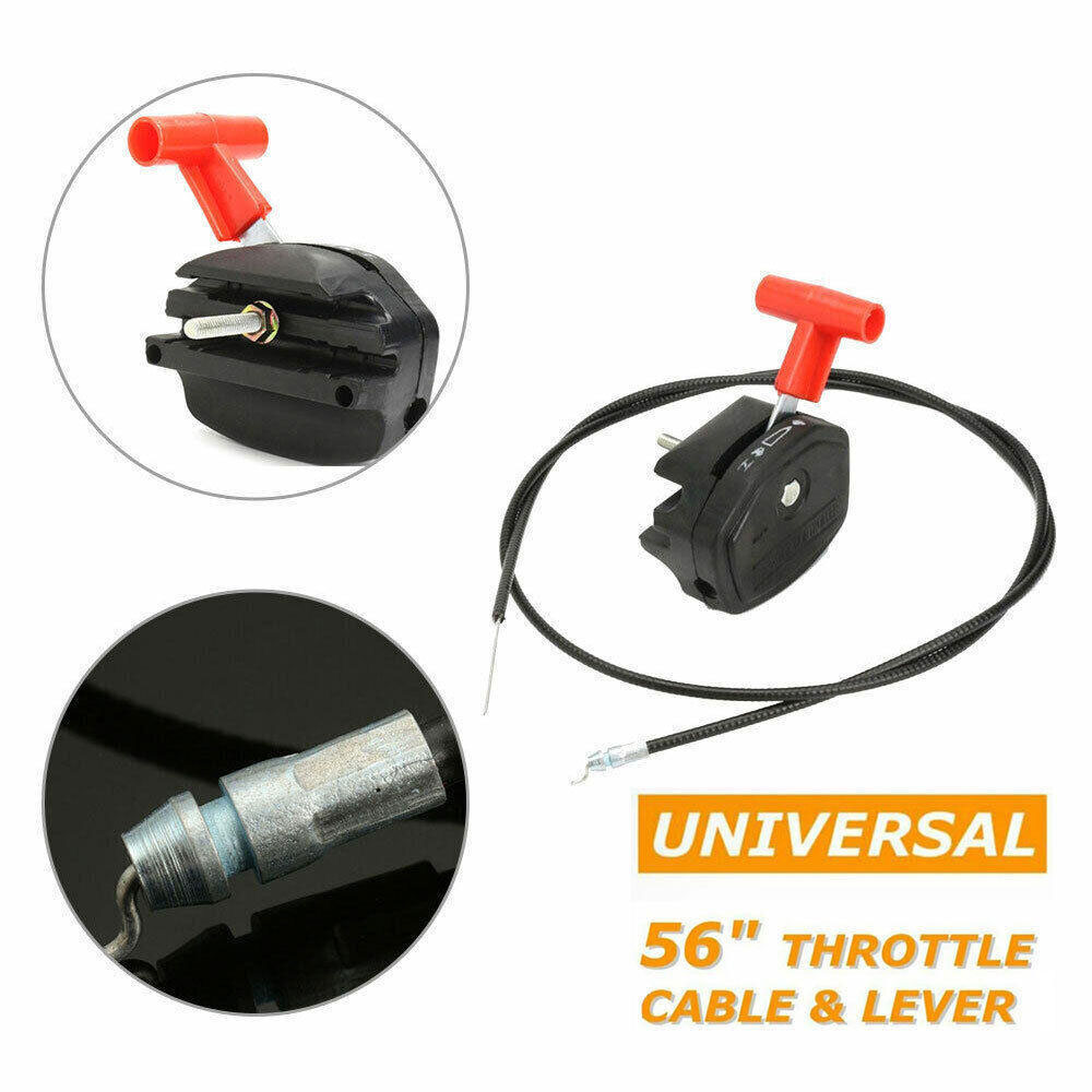 Boîtier de Contrôle de Carburant pour Tondeuse à Gazon de Jardin, Câble Portable à Propulsion Manuelle