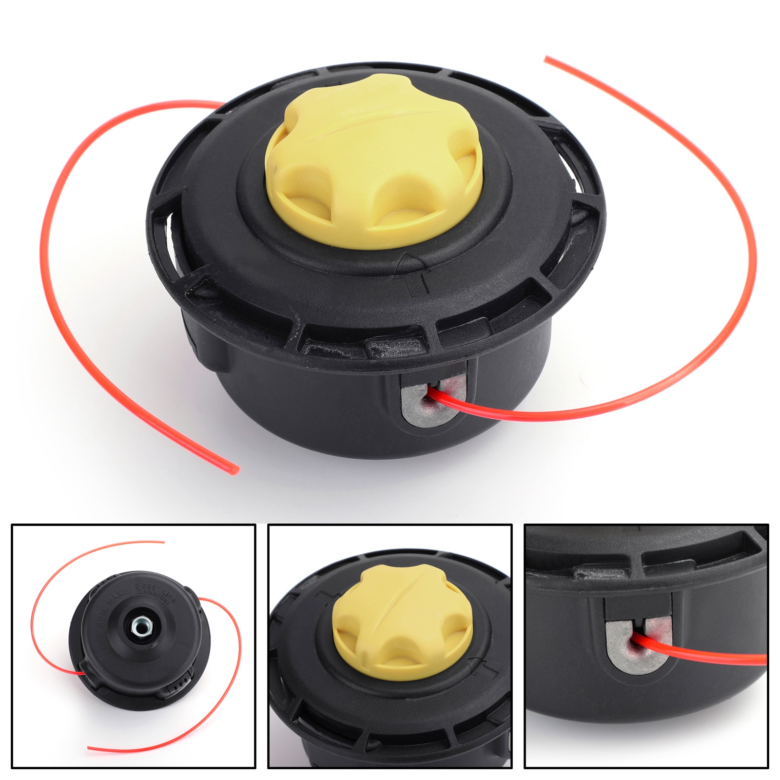 Areyourshop Trimmer Head For Ryobi Toro Reel Easy String Bump Head Rep 120950010 308923013 Mowers