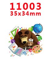 DIY Craft Supplies cartoon character flat back planar resins 30 pieces. PR-10759-17831: PR-11003