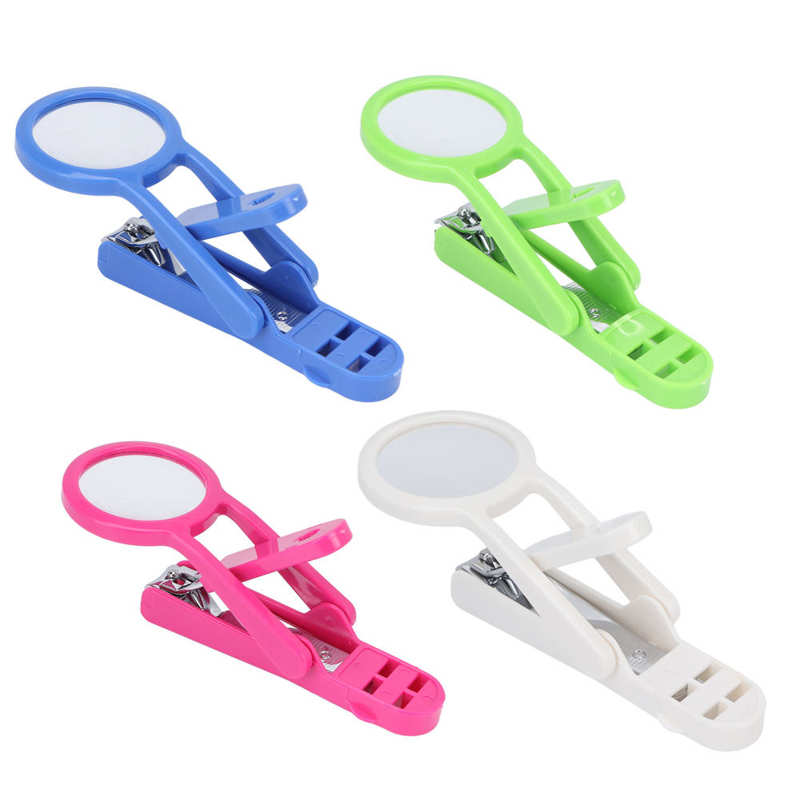 Nail Magnifier Scissors Magnifying Glass Nail Cutter Clear View for Fingernails