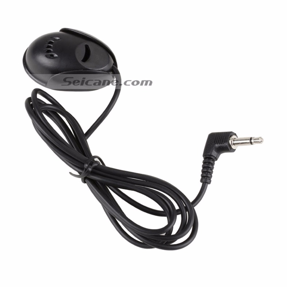 Seicane 50Hz-20KHz Professionals 3.5mm CS-Y0003 External Microphone Mic Lound Speaker for Car DVD Stereo Radio Player Head Units