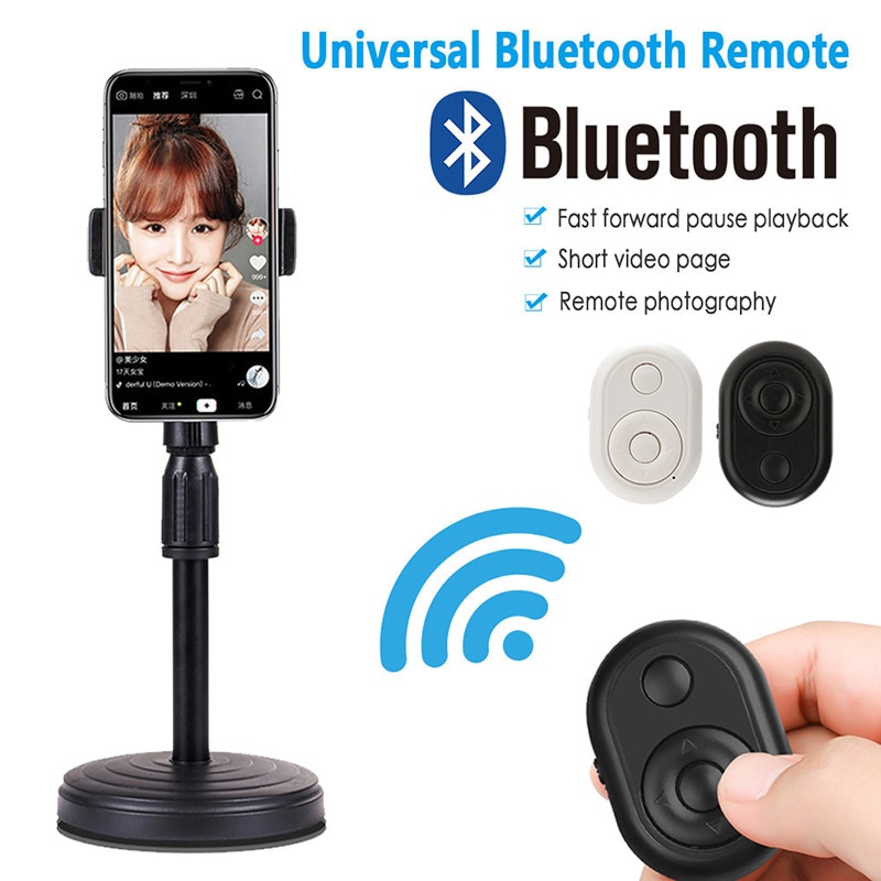 Bluetooth Fernbedienung Geschmack kabellos Regler Selbstauslöser Kamera Stock Auslöser Telefon Einbeinstativ Selfie Multifunktions
