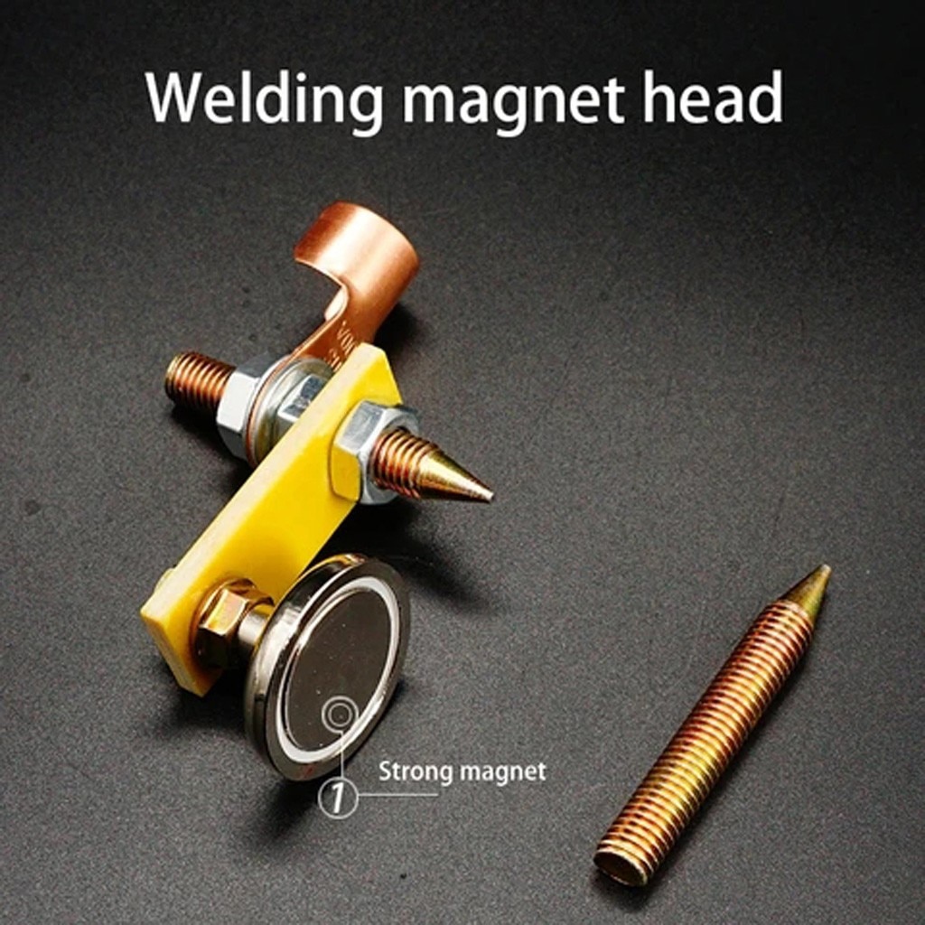 Magnetic Welding Ground Clamp Small Magnetic Welding Ground Clamp Holder Rare Earth Switchable Magnet Welding Holder Tools