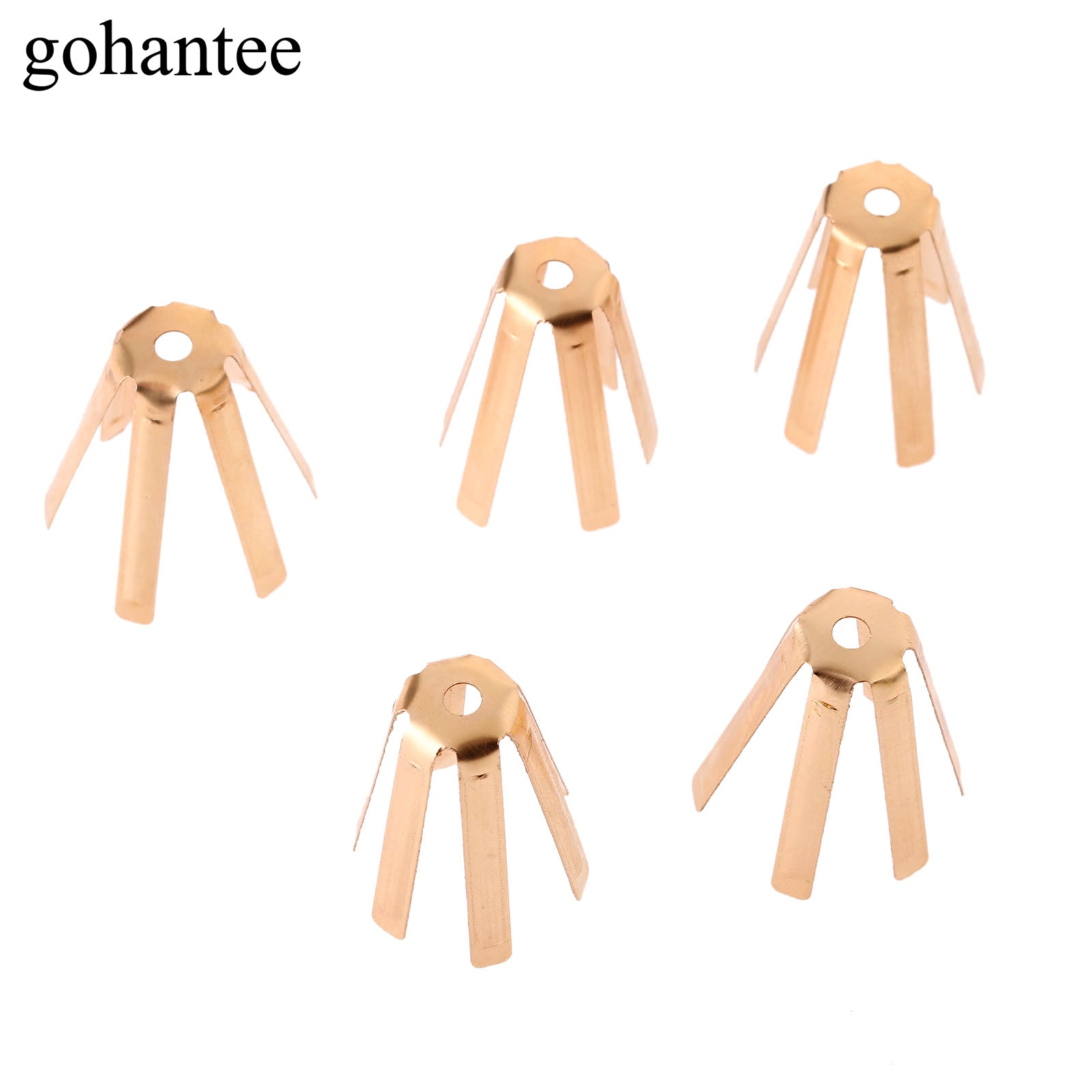 gohantee 5Pcs/Set Golf Brass Adapter Spacer Shims Model 0.335 And 0.350 24mm Fit For Golf Shafts And Golf Club Heads Accessories