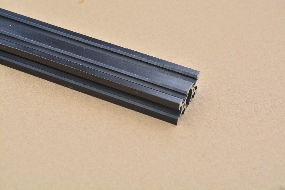 2040 aluminium extrusieprofielen lengte 50mm europese norm 2040v- sleuven zilverzwart werkbank