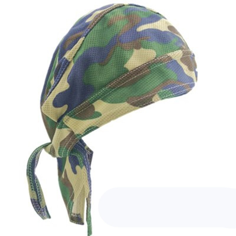 Åndbar multifunktions camouflage pandebånd cykling bandana pirat hoved tørklæde sport bandanas cykel hoved tørklæde vandreture hat