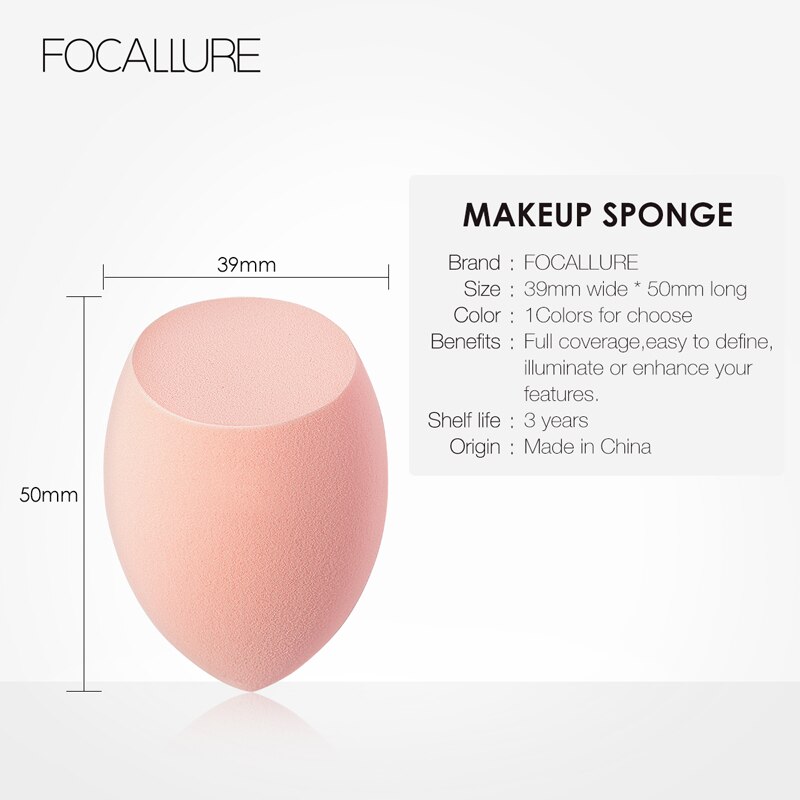 Focallure Make-Up Spons Professionele Cosmetica Foundation Powder Puff Make-Up Spons