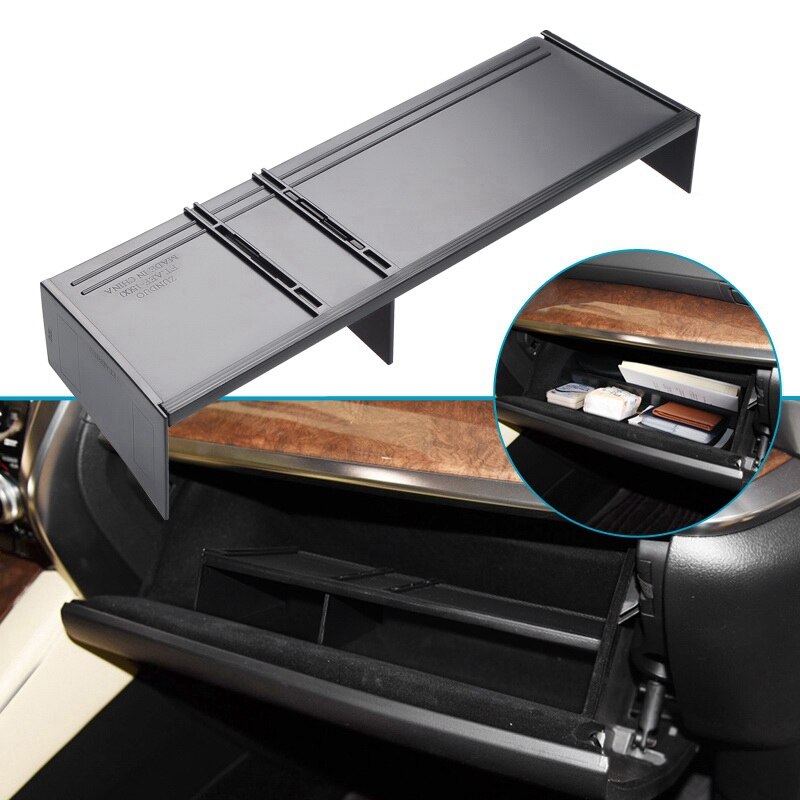 Car Glove Box Organizer Insert Sorting Partition for Toyota Alphard 30 AH30 Vellfire 16-19: left