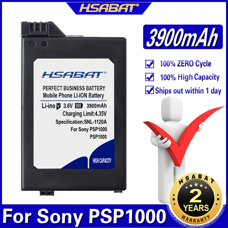 Hsabat PSP1000 3900 Mah Batterij Voor Sony PSP1000 Batterijen