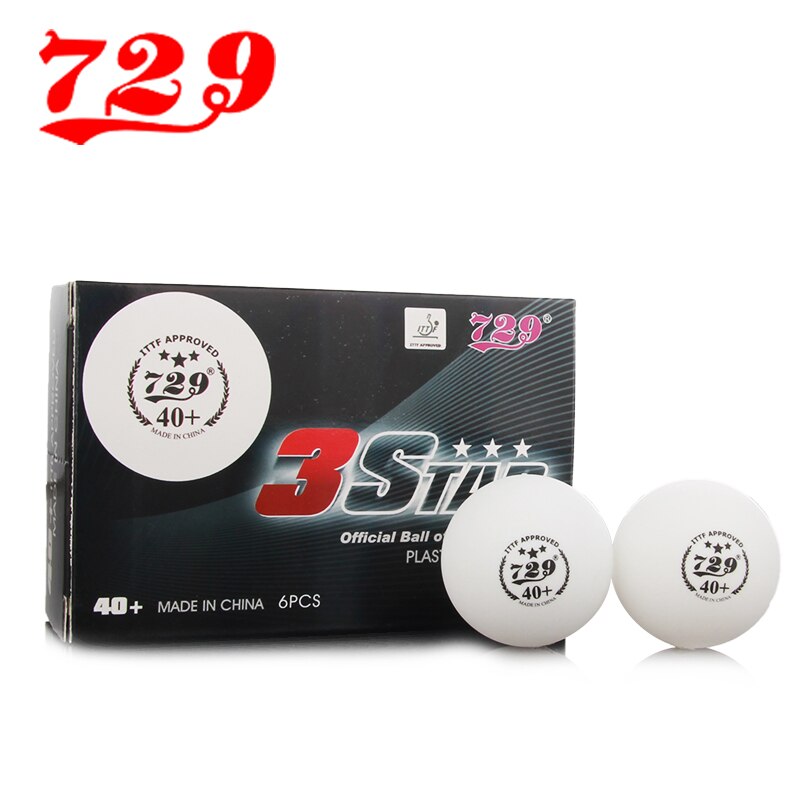 2 Dozen/Lot Ittf Goedgekeurd 729 Vriendschap 3-Star Naadloze 40 + Plastic Tafeltennis Ballen Materialpoly ping Pong Ballen