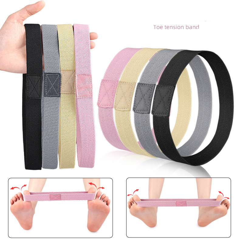 1 st stortårem, hallux valgus-korrigerare, stretchigt bälte, tåsträckare, justering för hallux valgus-korrigerare, lindring av fotsmärta