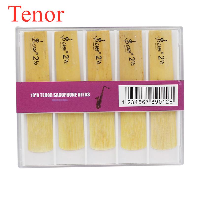 10 Stuks Van Alt/Tenor/Treble Saxofoon Riet Riet Saxofoon Accessoires De Intensiteit Is 2.5 Pure Voice Ronde geluid: Tenor