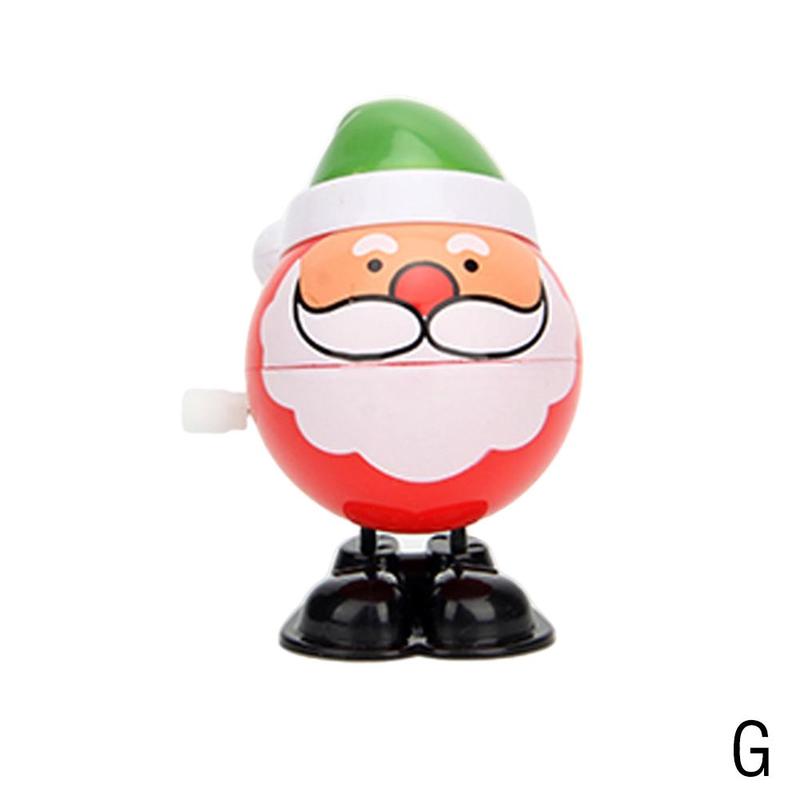 Kerst Wind Up Speelgoed Kerstman Sneeuwpop Clockwork Grappig Speelgoed Vrolijk Kerstfeest Kleuterschool Xmas Decor Speelgoed Kids Jum Y6o9: G