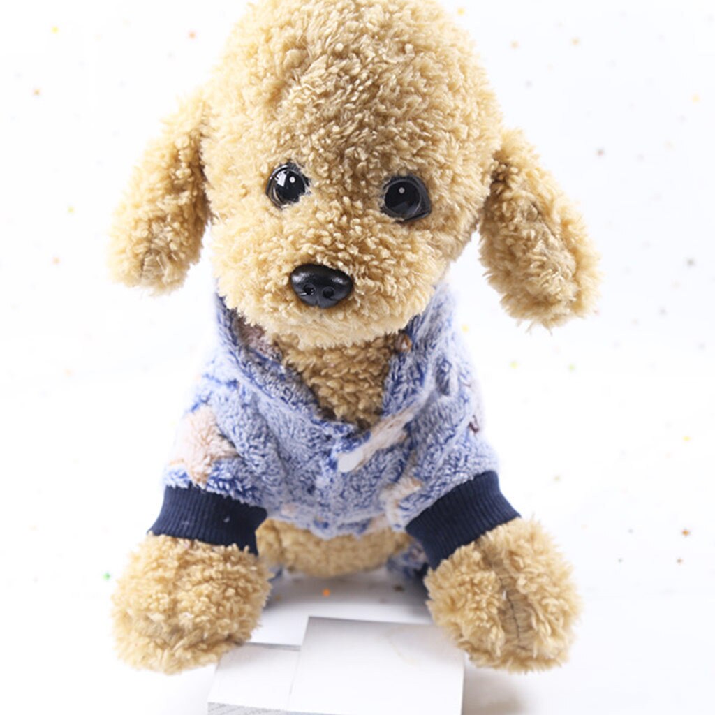 Engraçado roupas para animais de estimação para cachorro gato filhote de cachorro hoodies pet gato cão natal imprimir flush inverno quente roupas vestido engrossar roupas perros