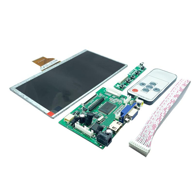 7 inch 7" LCD Display for Monitor Screen + Remote control for Pi 3B 4+: Default Title