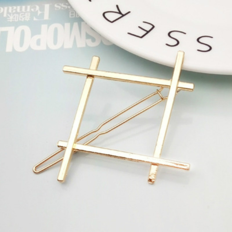 pince à cheveux pour femmes triangulaire lune lèvre ronde Barrette bâton épingle à cheveux épingles à cheveux tête accessoires