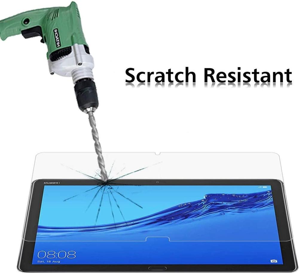 For Huawei MediaPad M5 Lite 10.1 inch - 9H Premium Tablet Anti-Scratch Tempered Glass Screen Protector Film Protector Cover
