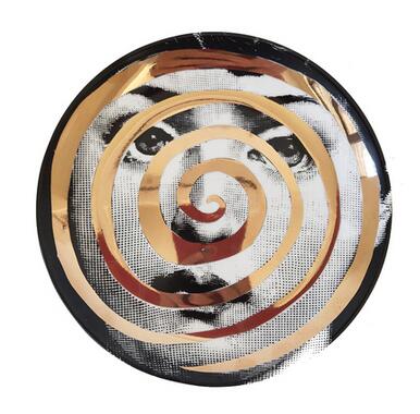 Human Face Plate Jewelry Storage Dish Ornaments Rectangular Tray Candle Holder Jar Candelabra Home Decoration tray: 14