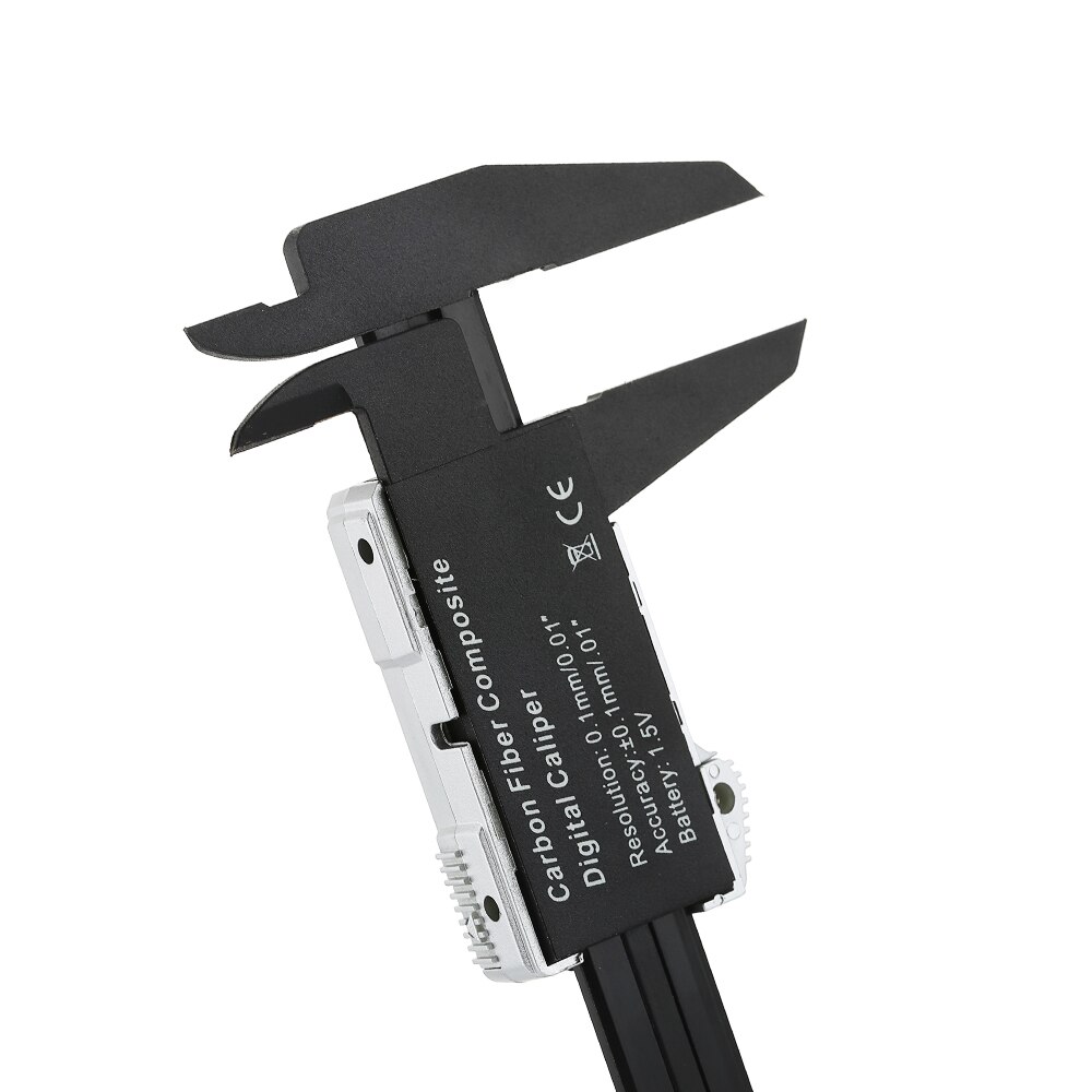 Digitale Schuifmaat Meten 150Mm 6Inch Lcd Elektronische Carbon Fiber Gauge Hoogte Meetinstrumenten Micrometer