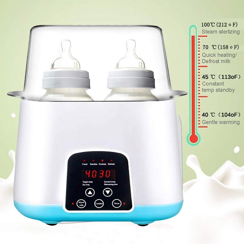 6 in 1 Multi-funktion Automatische Intelligente Thermostat Baby Flasche Wärmer Milch Flasche Desinfektion Schnell Warme Milch Sterilisatoren